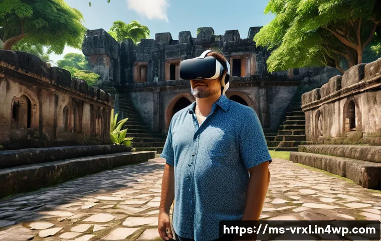 가상현실 여행의 다양한 콘텐츠 유형 - A highly detailed virtual reality scene depicting an interactive historical tour of A Famosa Fort in...